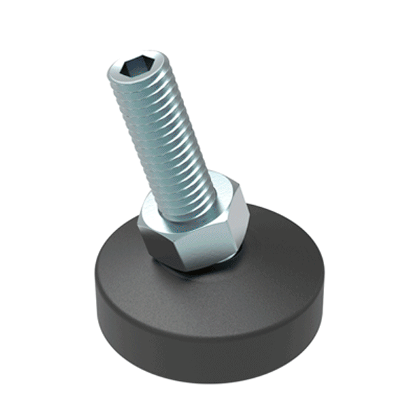 TILTING adjustable feet*