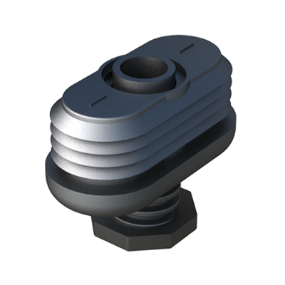 Adjustable feet for OVAL TUBES*