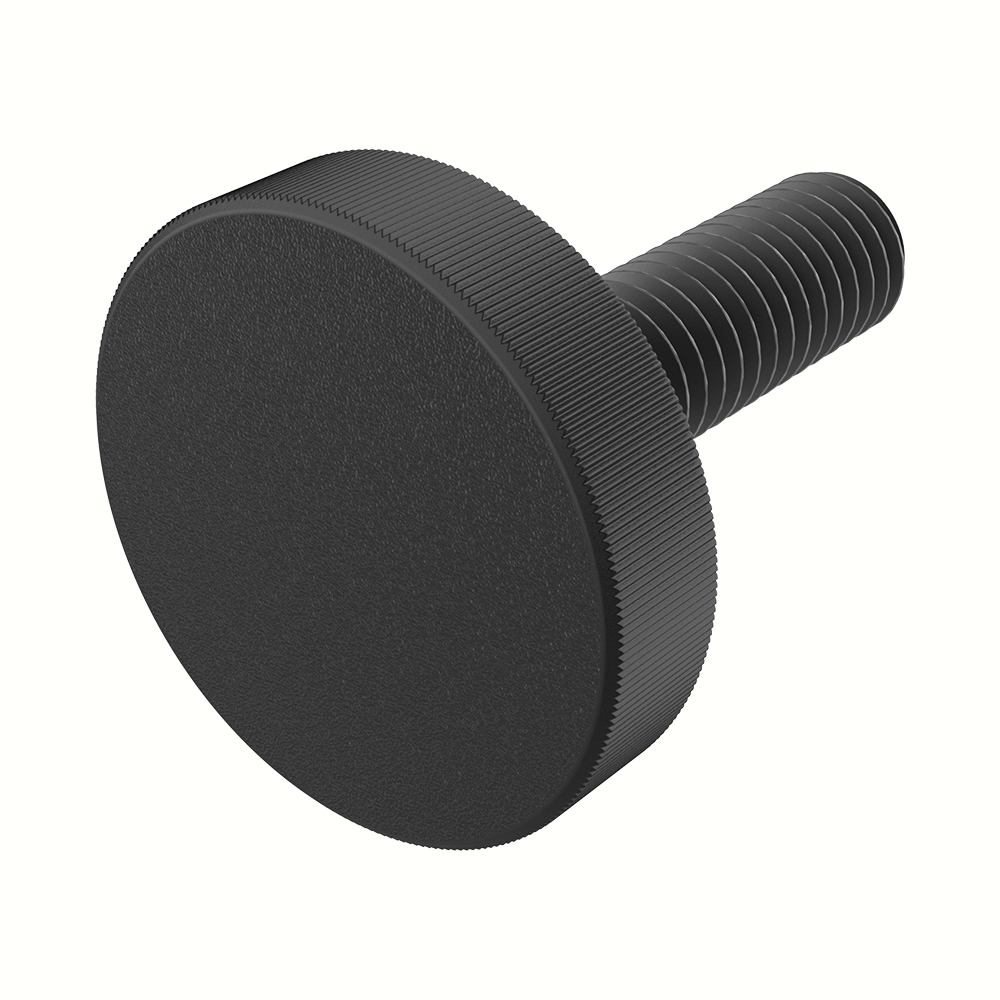 Plastic screws with metal thread*