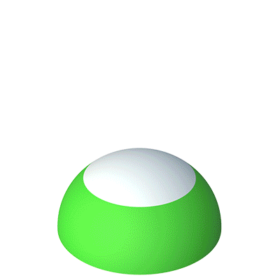 This <b>safety cap for screws</b> is ideal for playgrounds and other applications that require the screw to remain hidden and non-detachable. With a rounded and attractive design, base and cover are supplied separately, so combinations of colors can be made and, in the case of a minimum order quantity, customized colors can be ordered on demand. The manufacturing material is a PP Homopolymer (polypropylene) with a <b>very high impact module that makes it highly resistant to impacts even at temperatures of -20ºC</b>. It also has a <b>UVA additive to prevent degradation due to sunlight and weather</b>.
<br><br>
During the manufacturing of these pieces we use an additive that favors their biodegradation without affecting their behavior during their useful life. <a href='/news/BIOADD-eng.pdf' target='_blank'>Check here for more details about the properties of the <b>biodegradable</b> additive. </a>