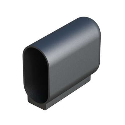 Our external ferrule has been designed for oval traverse ends.