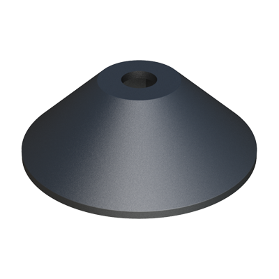 Our trimming cover has been designed to fit our adjustable feet LKL in M8 metrics.