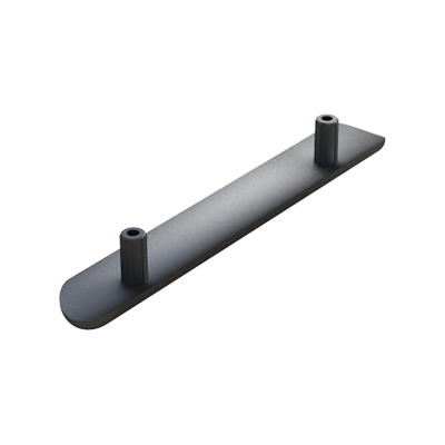 Stopper for round tubes with pegs