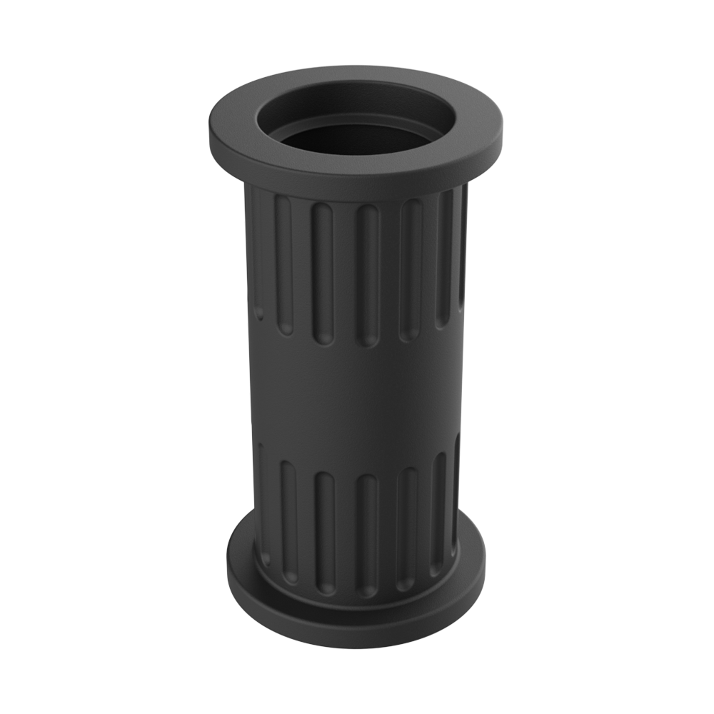 <p>Our coupling sleeves <b>MDA</b> are manufactured in flexible <b>TPE</b> for joining conduits.</p>

<p>These <b>UV-resistant</b> components are press-fitted onto conduit ends. The internal serration ensures a secure grip by adapting to the external profile. They are used to extend conduit sections or to connect corrugated conduits with other types of tubing.</p>

<p>· <b>Material:</b> TPE<br>
· <b>Color:</b> black<br>
· <b>Operating temperature:</b> -40°C / +120°C<br>
· <b>IP protection:</b> IP66 according to EN 60529</p>

<p><i>Free from cadmium, silicone and halogens. Grey color available on request.</i></p>